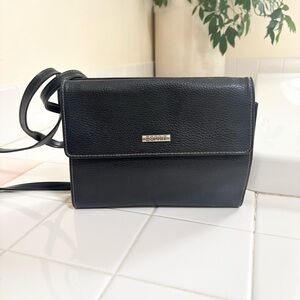 vintage Esprit black crossbody bag,